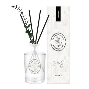 더허브샵 센티드 디퓨저, 청포도, 500ml, 1개