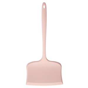 이지실리 넓은헤드 실리콘 와이드 뒤집개 터너 13.5cm, 핑크, 1개