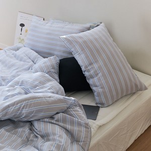 깃든 생크림처럼 퐁신퐁신 몽그리 스트라이프 차렵이불