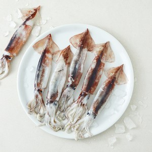 이프로마켓 동해안 생물 오징어 원물중량 1kg 5~10미 (냉장), 1개, 800g 골드박스 특가