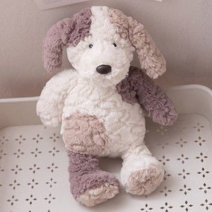아이끌레 보들 동물 캐릭터 봉제인형, 35cm, 삼색강아지, 1개