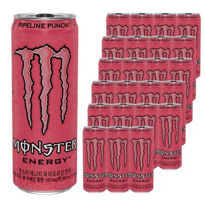 몬스터 에너지 드링크 파이프라인 펀치, 355ml, 24개