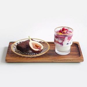 니코트 우드 핸드메이드 트레이 서빙보드, 4개
