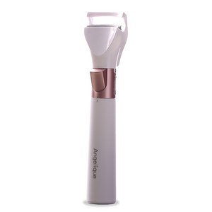 맥셀 안젤리크 히팅 뷰러 고데기, MKB-50, 화이트 + 골드
