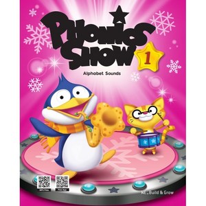 Phonics Show 1 : Student Book Paperback + QR, NE Build & Grow, 5세 이상