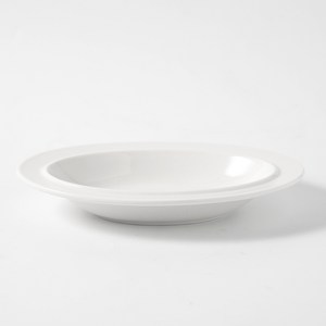 시라쿠스 메이플 오발볼 접시, 화이트, 1개