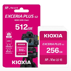 키오시아 EXCERIA PLUS G2 SD카드, 1개, 512GB