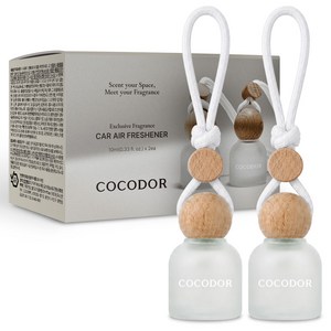 코코도르 걸이형 방향제 차량용 디퓨저 10ml x 2p, 1개, 블랙체리 골드박스 특가