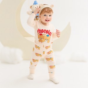 MilkBaby 유아용 숨바꼭질 바디수트 세트