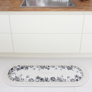 포시엘라 빨아쓰는 규조토 발매트 120 x 45 cm, 북유럽시그니쳐베이지골드