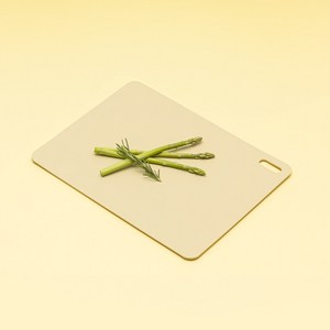 시에르 메종오브제 TPU 칼집 나지 않는 안심 도마, 크림옐로우, 1개