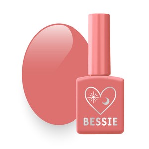 BESSIE 헬로키치 컬러 젤네일, O12키치코랄, 11ml, 1개