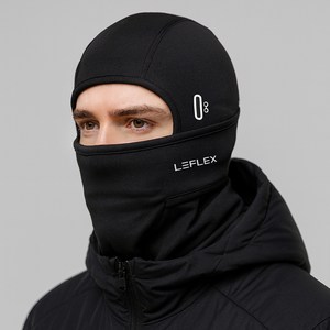 르플렉스 바라클라바 코지 커버업, 블랙, 1개