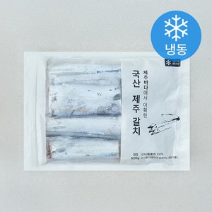 제주 손질 은갈치 중 3미 (냉동), 1개, 520g