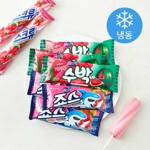 롯데웰푸드 스크류바 80ml x 4개입 + 죠스바 80ml x 4개입 + 수박바 80ml x 4개입 세트 (냉동), 1세트 골드박스 특가