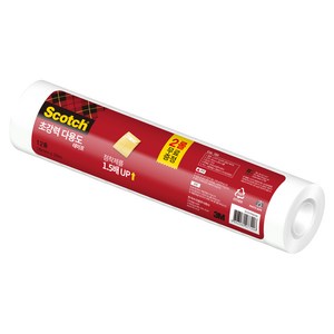 쓰리엠 스카치 초강력 다용도 테이프 리필 18mm x 20m 12롤, 투명, 1개
