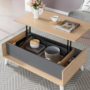 데코라인 라이징 리프트업 테이블 방문설치, 메이플그레이