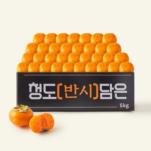 청도반시, 1개, 5kg(31~40입)
