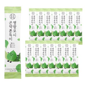 순수한집 영광모시 곤약 쫀득이, 375g, 1개
