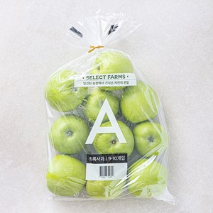 셀렉트팜 GAP 인증 A 초록사과 소과, 1.5kg(소과/9~10입), 1개
