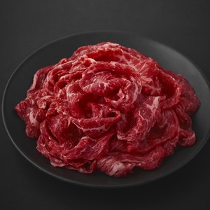 한우 정육 1++등급 불고기용 (냉장), 1개, 300g
