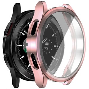 디지지 스마트워치 TPU 풀커버 실리콘 케이스, 로즈핑크, 1개