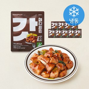 제로스푼 수비드 갓닭 마늘간장 (냉동), 100g, 10개, 1개입