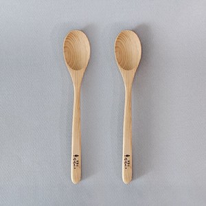 친환경편백아트 편백 통원목 프리미엄 숟가락, 혼합색상, 2개, 단품