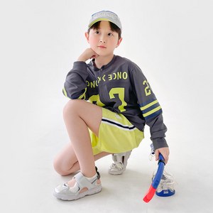 베리클로젯 아동용 원스 오션 드라이빙 실내 실외 수영복 래쉬가드 상하의 수모 세트