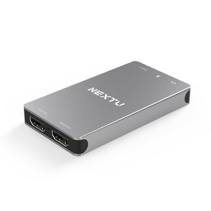 넥스트유 USB-C UHD HDMI 캡처보드, NEXT-7324HVC-4K