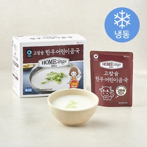 청정원 호밍스 고칼슘 한우 어린이 곰국 6개입 (냉동), 1.8kg, 1개