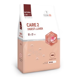 네츄럴랩 강아지 케어 유기농 기능성 사료, 간+장건강, 6kg, 1개