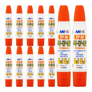 아모스 만능 목공풀, 36g, 12개