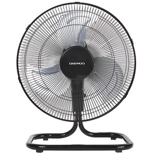 대우 좌우회전 3단 대형 공업용 업소용 선풍기 40cm(16인치), 블랙, DEF-DF1600L