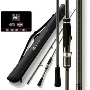 PENN 래스 올라운드 캐스팅게임 낚시대 862ML-POWER, 블랙 + 골드