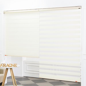 아라크네 네츄럴 듀얼쉐이드 콤비블라인드 롤스크린 창문형