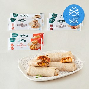 비비드키친 저당 브리또 125g x 3종 x 2개입 세트 (냉동), 1세트, 총 6개입 골드박스 특가