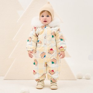 MilkBaby 베어친구 방한 올인원 스키복