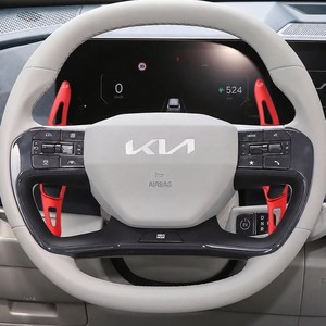 오토크루 기아 EV6 알루미늄 패들쉬프트 튜닝 패들 AC-PD6, 레드