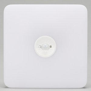 메가맨 사각LED 센서등 슬림 MEGA 220mm 18W, 화이트 + 주광색, 1개