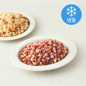 MEASO 큐브 훈제 삼겹 토핑 (냉동), 500g, 1개