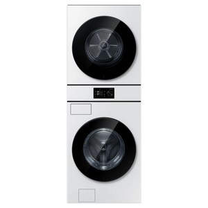 삼성전자 Bespoke AI 원바디 세탁기 WF80H24GBW + 건조기 DV80H20DBW 세트 24kg 20kg 방문설치, 화이트, WH80H2420GDHW