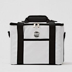 알뜨리 프리미엄 보온 보냉백, 화이트, 32L