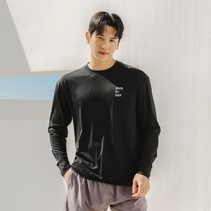 튜브트리 남성용 핑거홀 래쉬가드 상의 A8204