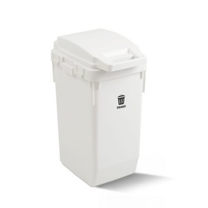 라이피스트 아델리 분리수거함 60L, 화이트