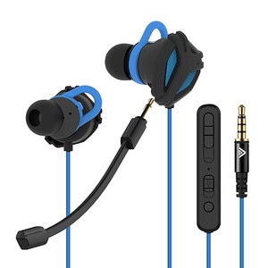 사운드판다 SPE-G9 Light 게이밍 유선 이어폰 BLUE