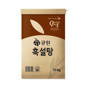 큐원 흑설탕, 15kg, 1개