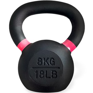 비핏 프리미엄 무쇠 케틀벨, 핑크, 8kg, 1개