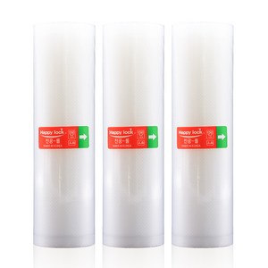 해피락 진공 포장지 중형롤 20cm x 6m 3롤