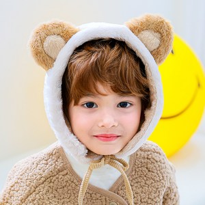 bayb 베이비 아동용 몽그리 털 귀도리